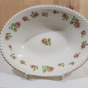 Johnson Brothers Old English Rose Oval Serving Bowl 9.5" veg dish Windsor Ware